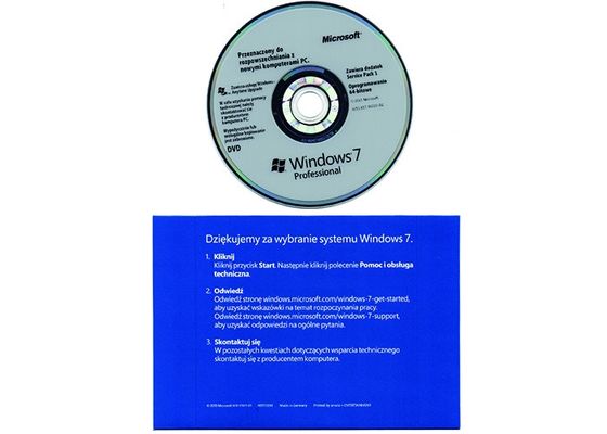 Chine Logiciel d'autocollant de Coa de Windows 7 de 64 bits pro pour le PC, clé de produit de Dell Windows 7 fournisseur