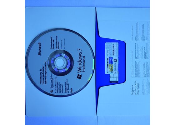 Chine Clé professionnelle de produit système d'exploitation/W7 de Microsoft Windows 7 Dvd fournisseur