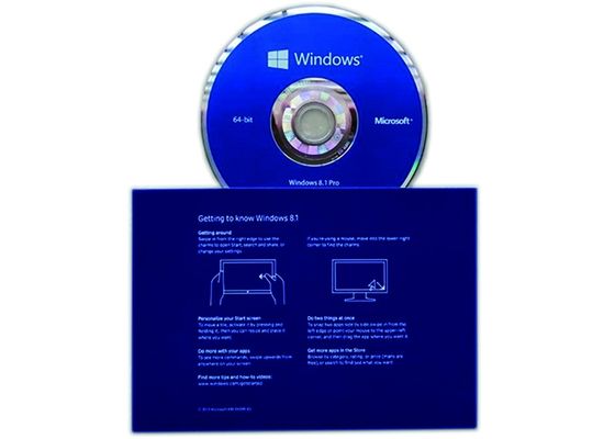 Chine Plein logiciel de version de Windows 8,1 de systèmes d'exploitation véritables du Pro Pack 64bit fournisseur