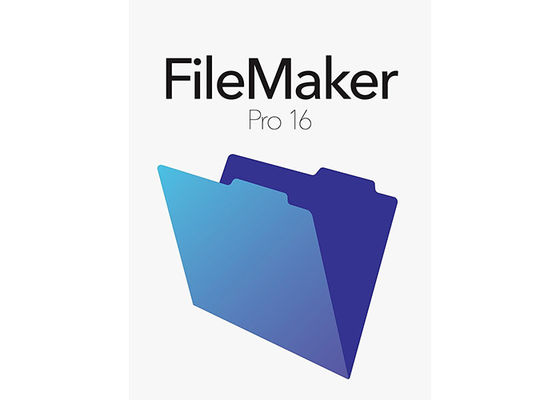 Chine Pro logiciel professionnel 16 de Filemaker pour la victoire 10 et le Mac OS X fournisseur