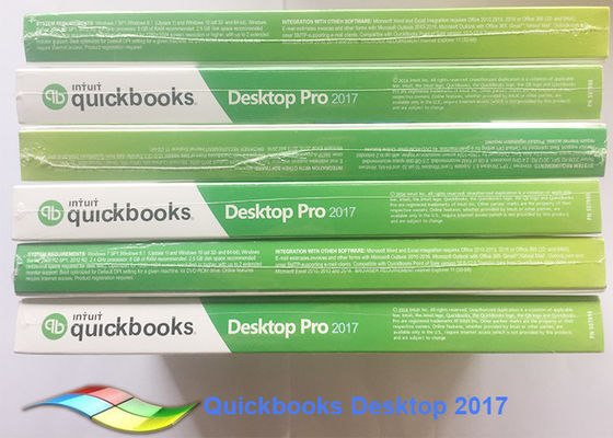 Chine Vieux logiciel 2017 de bureau de QuickBooks de version 1-User, feuille de paie de bureau de Quickbooks fournisseur