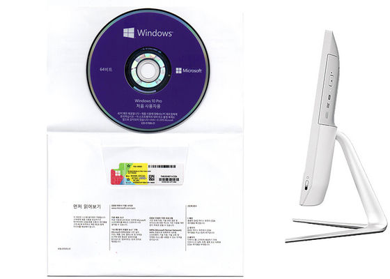 Chine Le pro original DVD du bit 100% d'OEM 64 de Windows 10 activent FQC08983 coréen fournisseur