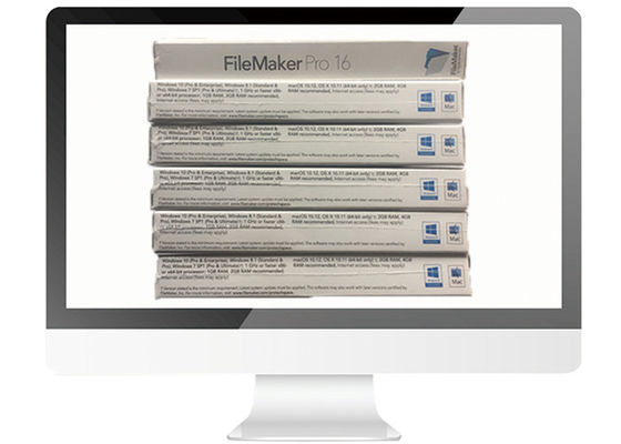 Chine Paquet anglais/français de FPP pro Windows logiciel véritable de MAC de Filemaker fournisseur