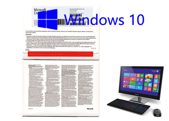 Chine Logiciel en ligne de pro activation toute neuve de langue italienne principale inutilisée d'OEM de Microsoft Windows 10 fournisseur