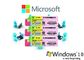 Autocollant de permis de Windows 10 personnalisables principaux multi de version d'OS du produit FQC 64/32bit de Windows 10 de langue pleins pro fournisseur