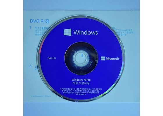 Chine 64Bit en ligne activent le pro autocollant d'OEM de Windows 10/professionnel Dvd de Windows 10 fournisseur