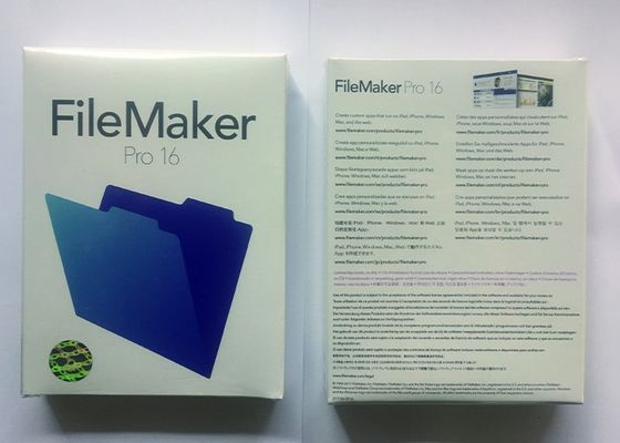 Chine Pleine version Filemaker pro Windows fournisseur