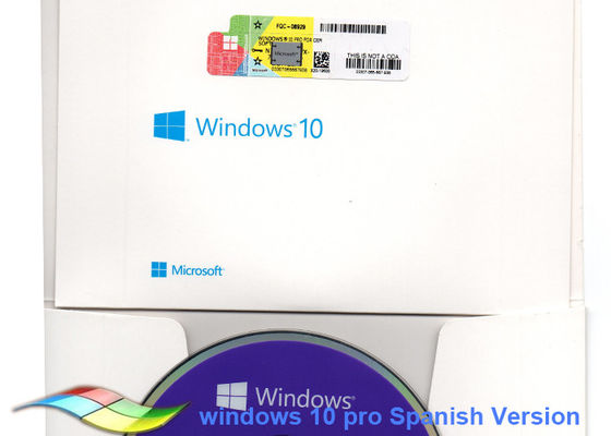 Chine Autocollant espagnol d'OEM de Windows 10 de version pour l'autocollant à la maison de Coa de Windows de PC fournisseur