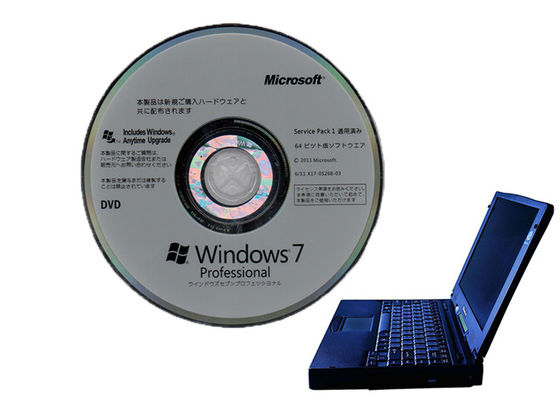 Chine OEM professionnel véritable Dvd de Windows 7 de PC du Pro Pack 64bit de FPP Windows 7 fournisseur