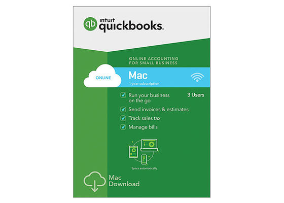 Chine Abonnement 2017 d'une année QuickBooks de logiciel en ligne de bureau de Mac fournisseur