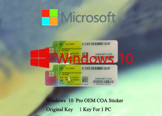 Chine Logiciel de langue multi périodique fonctionnant principal de COA X20 de CLÉ Windows 10 de produit original de 100% fournisseur