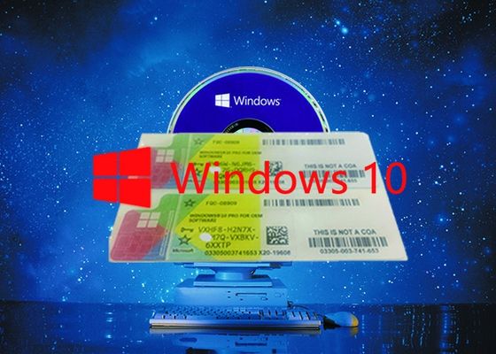 Chine Pleins autocollant de COA de Windows 10 de version pro fonctionnant les systèmes personnalisables principaux périodiques de FQC 64bit fournisseur