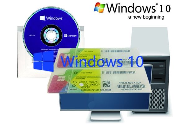 Chine Paquet tout neuf d'OEM de maison de Windows 10, original facultatif de l'ordinateur 100% de langue fournisseur