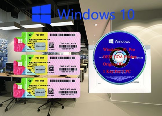 Chine Pro bit X de COA 32 de Windows 10 véritables langue multi FQC 08929 de 64 bits fournisseur