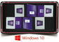 Boîte véritable originale de vente au détail de marque de Windows 10 FPP 100% de bit de Microsoft 64 fournisseur
